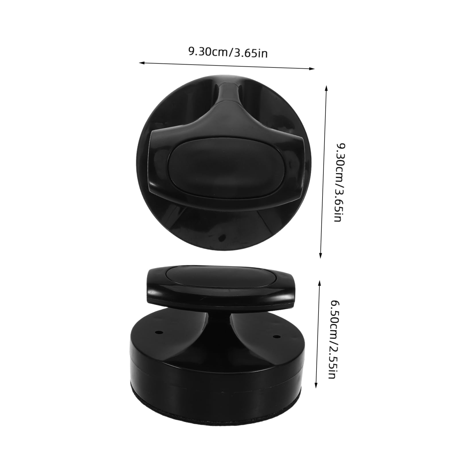 POPETPOP 1Set Self Adhesive Lint Pads for Air Hockey of Paddles with Durable Adhesion Optimal Glide Control Compatible with Standard Air Hockey Tables