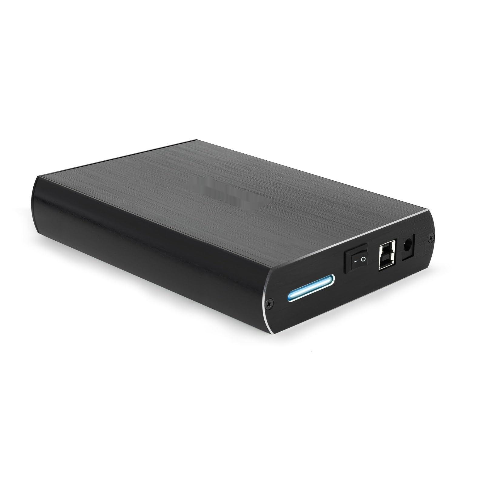 Obudowa zewnętrzna 3,5" kompatybilna z dyskami twardymi SATA. Złącze USB 3.0/3.1 Gen1 do szybkiego transferu danych. Kolor czarny, wytrzymała i przenośna konstrukcja dla łatwej obsługi i bezpiecznego