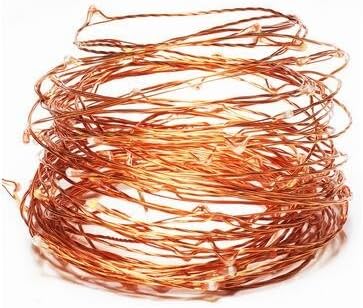 USB led String Lights (Flexible Copper Wire, 33 ft Indoor,5V,Waterproof,Warm White)