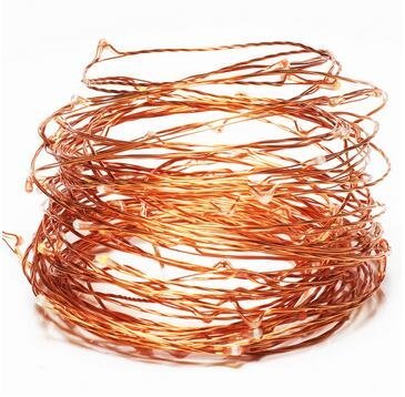 USB led String Lights (Flexible Copper Wire, 33 ft Indoor,5V,Waterproof,Warm White)