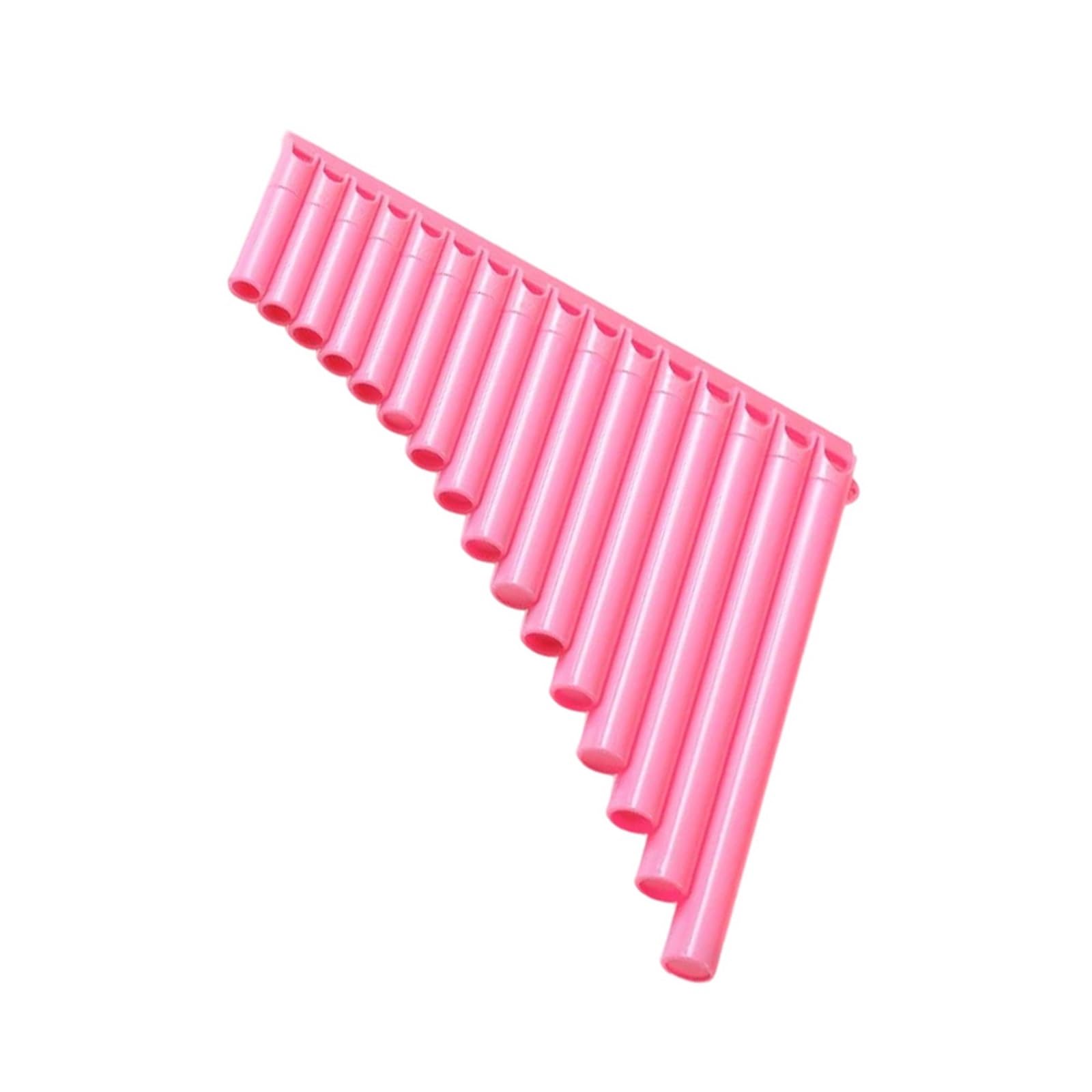 Fletnia Pana Łatwy Do Nauki Instrument Do Gry Na Fletni Pana 16 18 Piszczałek Dla Profesjonalistów Dla Początkujących I Dorosłych(16 pink)