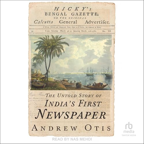 Page de couverture de Hicky's Bengal Gazette