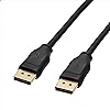 Amazon Basics DisplayPort to DisplayPort Cable, 0.9 m, Black, Computer