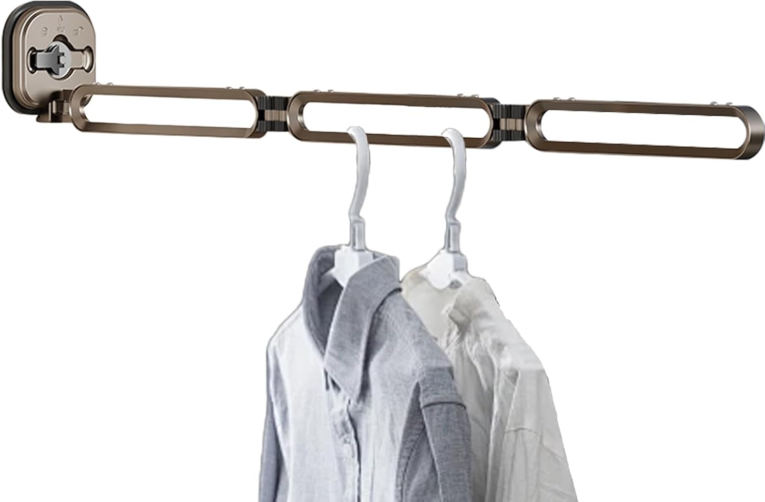 Suction Cup Drying Rack, Wall Mounted Clothes Hanger, Foldable Rotating Hook with Secure Grip, Multi Purpose Organizer for Laundry, Home Storage with Easy Installation, Wardrobe Accessory