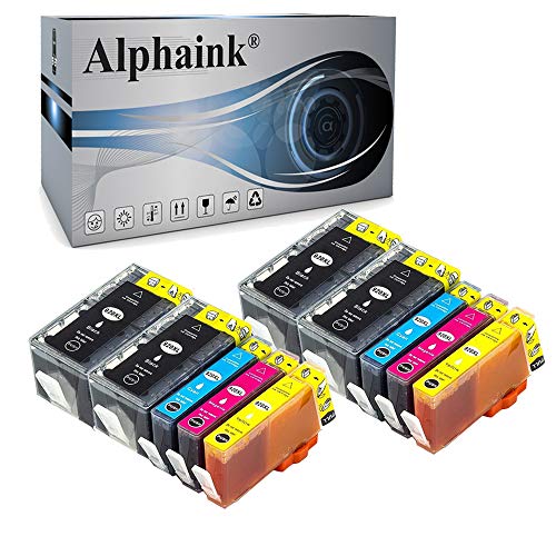 📦 Contenuto confezione: 4 Cartucce 920XL BK, 2 Cartucce 920XL C, 2 Cartucce 920XL M, 2 Cartucce 920XL Y Alphaink compatibili con HP 920XL
