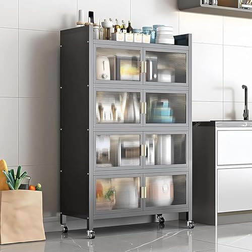 Opiniones de Tammex los mejores 5. 45 Alacenas para Despensa de 5 Niveles, Estante de Cocina con Ruedas Muebles para cocina , Estante de horno de microondas Muebles despensa Organizador de Cocina Alacenas para cocina...