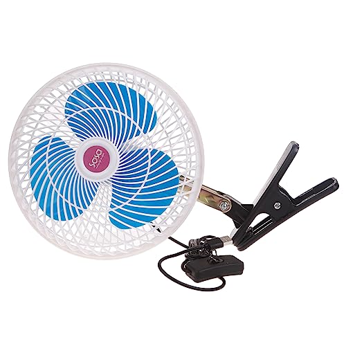 Ventilador portátil con clip oscilante y motor silencioso con conexión USB