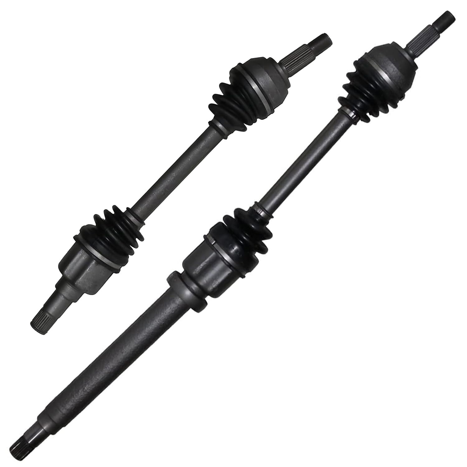 Detroit Axle - 2pc Front CV Axles for 2000-2011 Ford Focus