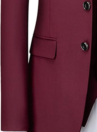 Men Slim 3 Piece Suit Set 2 Button Solid Formal Wedding Tuxedos Suits Shawl Lapel Stylish Party Blazer Vest Pants