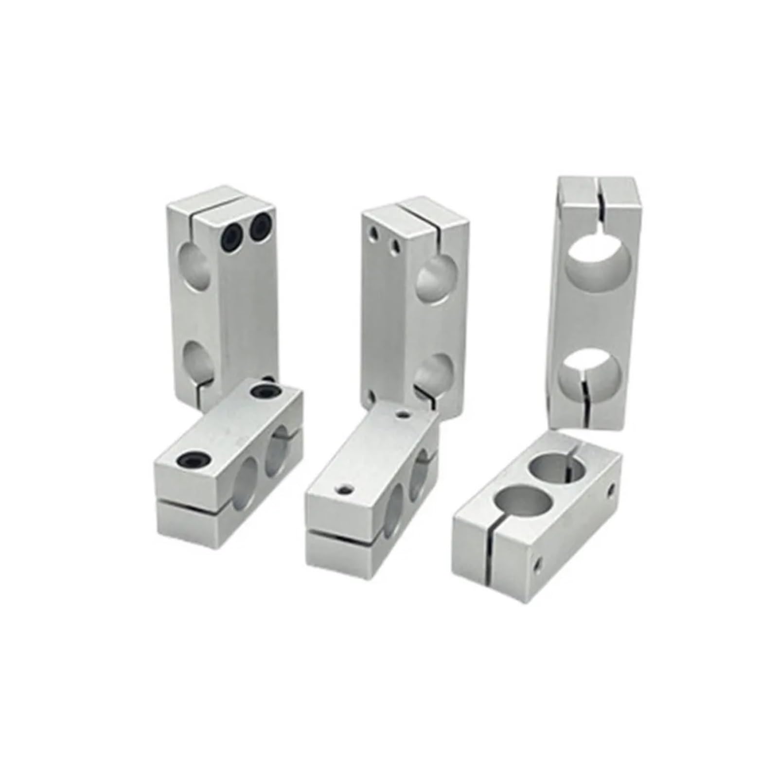 1 pince parallèle for pilier avec optique de même diamètre, fixation en acier(25-25hole spacing 30)