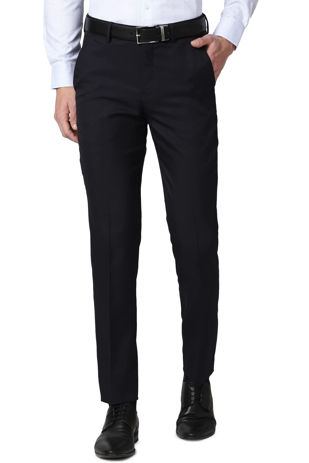 peter england Men's Slim Fit Work Utility Pants-picture-37