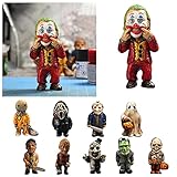 🧟【Immersive Horror!】Jeder dieser maskierten Mörder sind akribisch in gemeißelt, beschichtet in einem Hochglanz-Outdoor-Versiegelung, um jede weitere Verwesung zu verhindern und zu helfen, diese fleischfressenden Kadaver widerstehen die Elemente in ihrer kontinuierlichen Jagd nach Menschenfleisch.