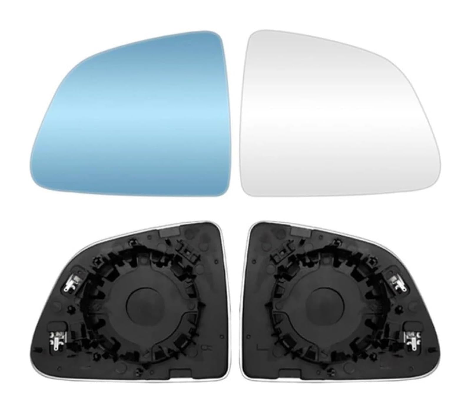 Per Model 3 Per Y Per X Per S Auto 800R Grandangolo Ampia Visione Retrovisore Riscaldamento Antiabbagliante 1 Coppia Vetro Specchietto Retrovisore Lato