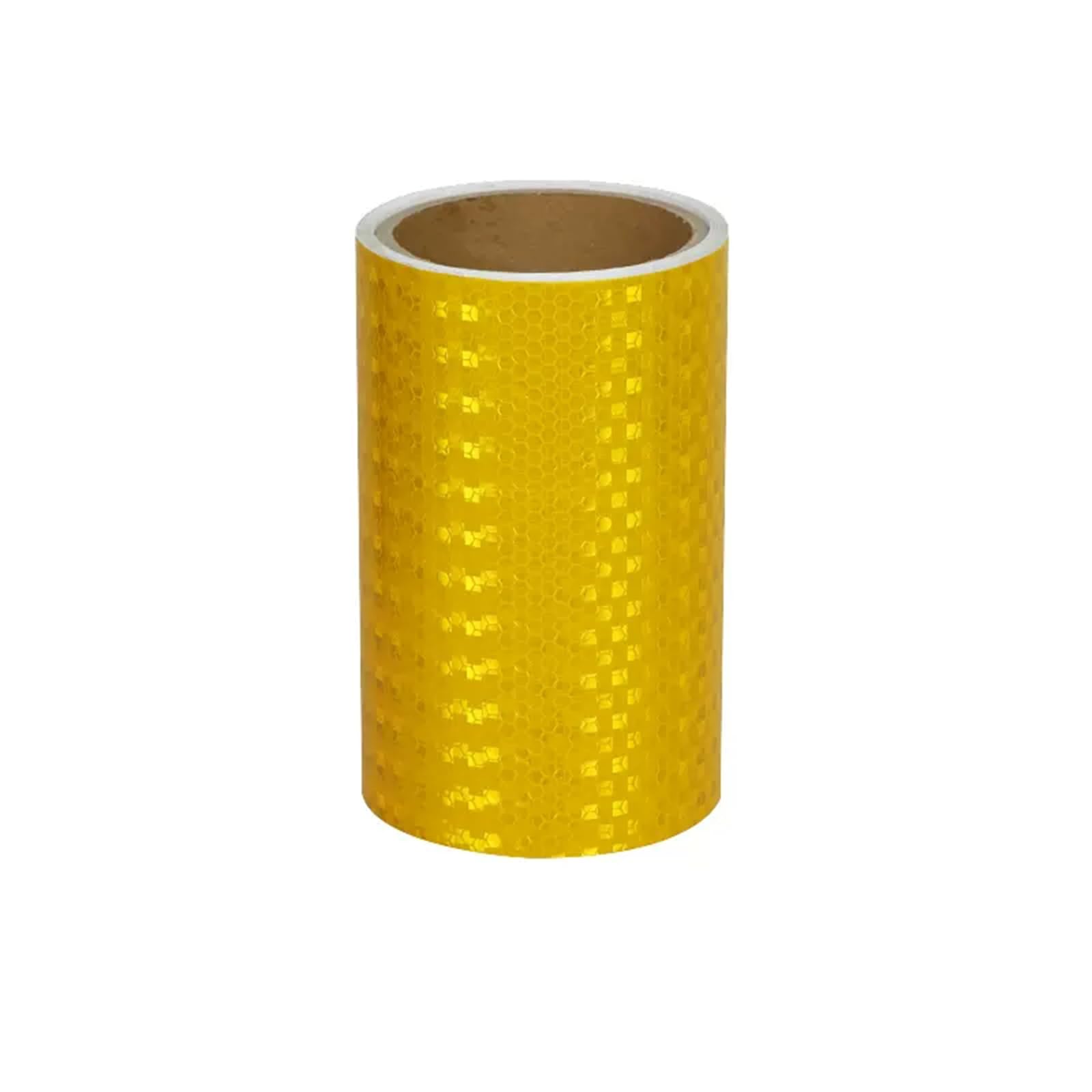 Yuzguhey Lemon Yellow Reflective Tape, Self Adhesive Fluorescent Reflector Warning Tape, Multicolor 3-50M(,3M)