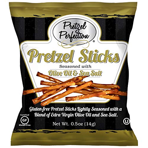 Pretzel Perfection Gluten Free Pretzels (Olive Oil & Sea Salt, 25 Count / 0.5oz)