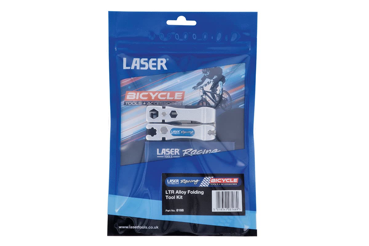 Laser 8166 Alloy Folding Tool Kit, Black - Image 4