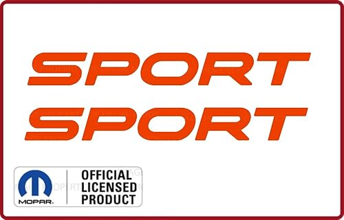 Miniatura 11 de Decal Mods Fender Sport - Logotipo lateral pequeño para Jeep Wrangler TJ (2004-2006) (juego de 2) negro mate CBM SJ5K4