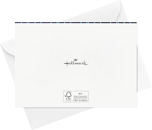 Miniatura 8 de Hallmark Surtido de tarjetas de agradecimiento a granel (48 tarjetas en blanco con sobres) rosa, negro, dorado, floral