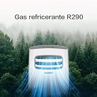 COMFEE' Condizionatore Portatile, SOGNIDORO-12E, 3,5kW, 43㎡/117m³, 3-in-1 Climatizzatore Portatile, Ventilatore, Raffreddamento, Deumidificazione, 24H Timer, Sleep Mode, Funzione Follow-me