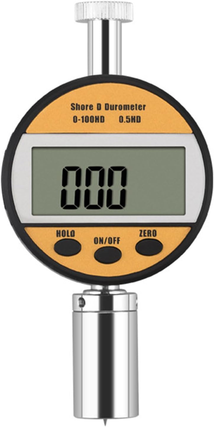 Sclerometer Rubber Tire Glass Hardness Tester Meter Shore Tester LCD Display Precisions Digital Durometer Long Battery Meter