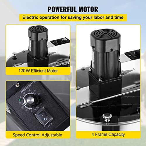 Estrattore elettrico per miele in acciaio inox