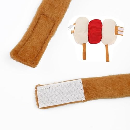 Generic Hot Dog Costume- Funny Hot Dog Pet Cosplay Clothes Costumes Hot Dog Costume,Hot Dog Design Pet Costume Dog Halloween Costumes Hot Dog Doggie Pet Costume thumb #3