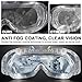 OXG 6 Pack Protective Safety Goggles Anti-Fog, Adjustable Chemical Splash Eye Protection Science Lab Goggles