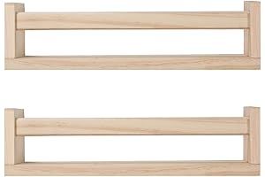 Wood Wall Bookshelf: Elevate Your Interiors with Rustic Charm