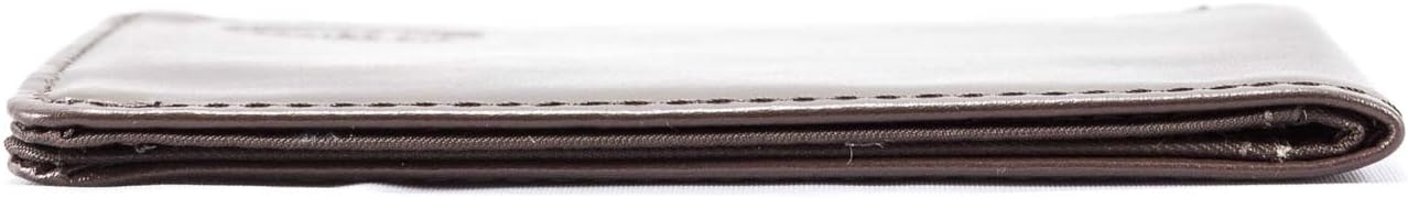 Big Skinny Men's Compact Sports Leather Bi-Fold Slim Wallet, Holds Up to 20 Cards - Image 6