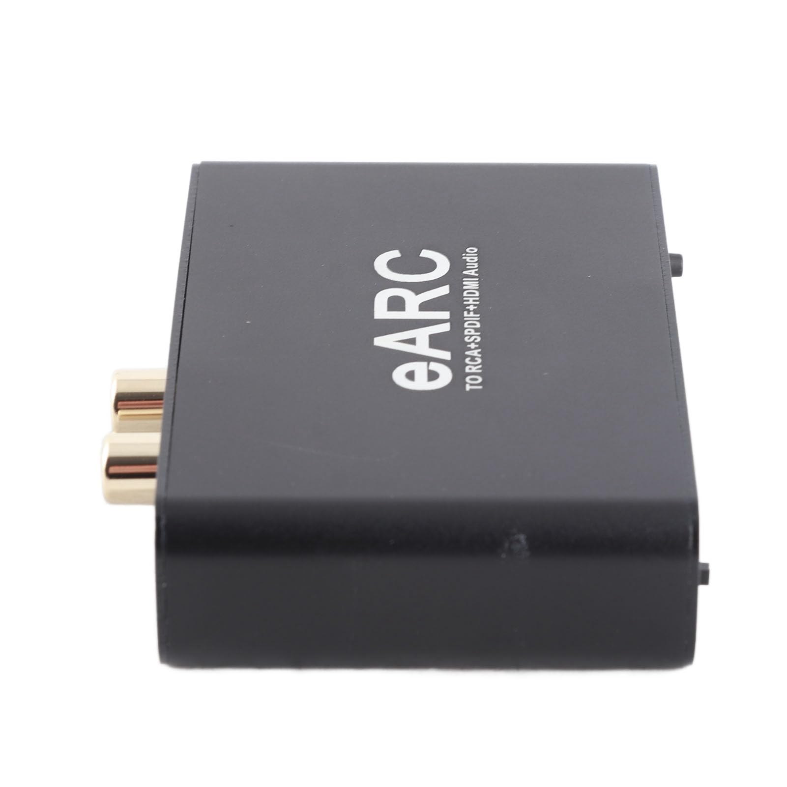 Fockety Estrattore EARC, Estrattore con Uscita Ottica da 3,5 Mm a 24 Bit 192 KHz su Convertitore, Convertitore Digitale-analogico con Controllo del Volume per Amplificatore per Altoparlanti HDTV