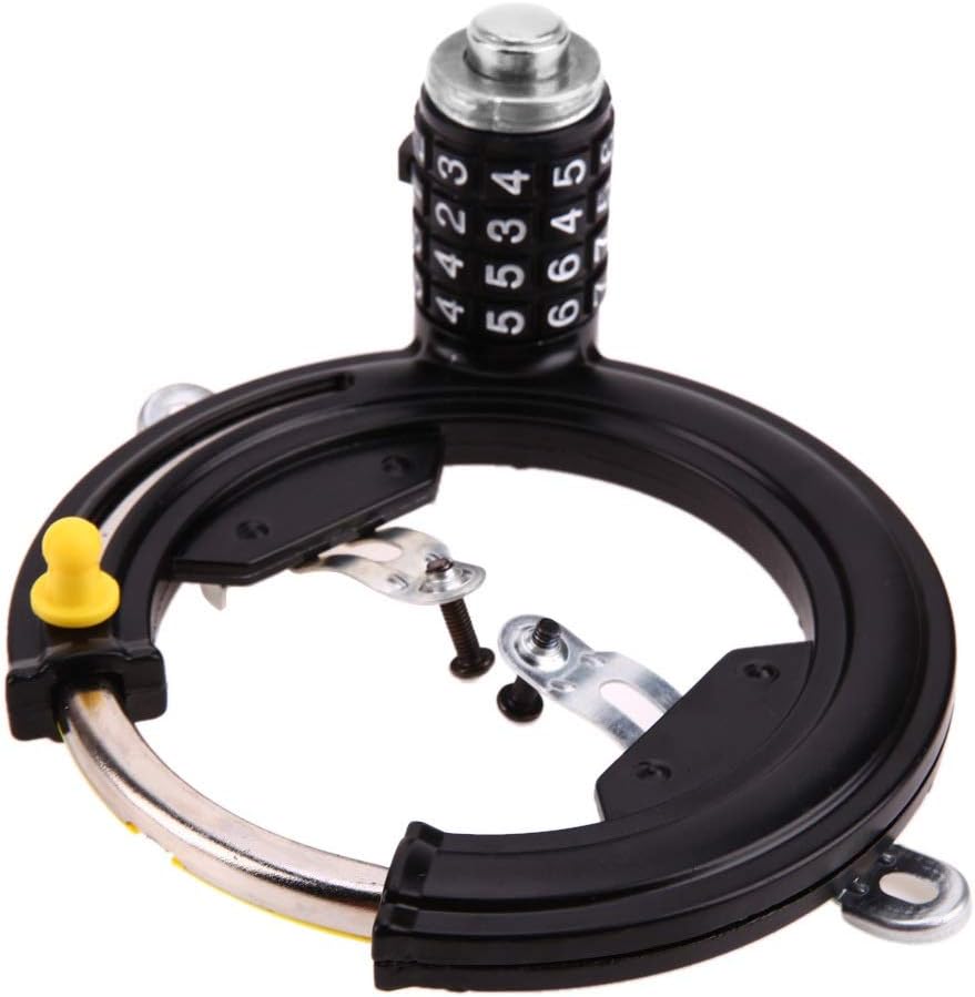 自転車ロック 自転車ロック マウンテンバイク 4桁パスワード 盗難防止ツール 自転車パスワード ユニバーサルロック 自転車ロック