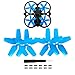 Avata Propellers Hard Case for DJI Avata FPV Drone Pro-View Fly Smart Combo 2925s Propeller Guard Prop Blades Accessories Protector Replacement 2 Pairs (Blue Tips)