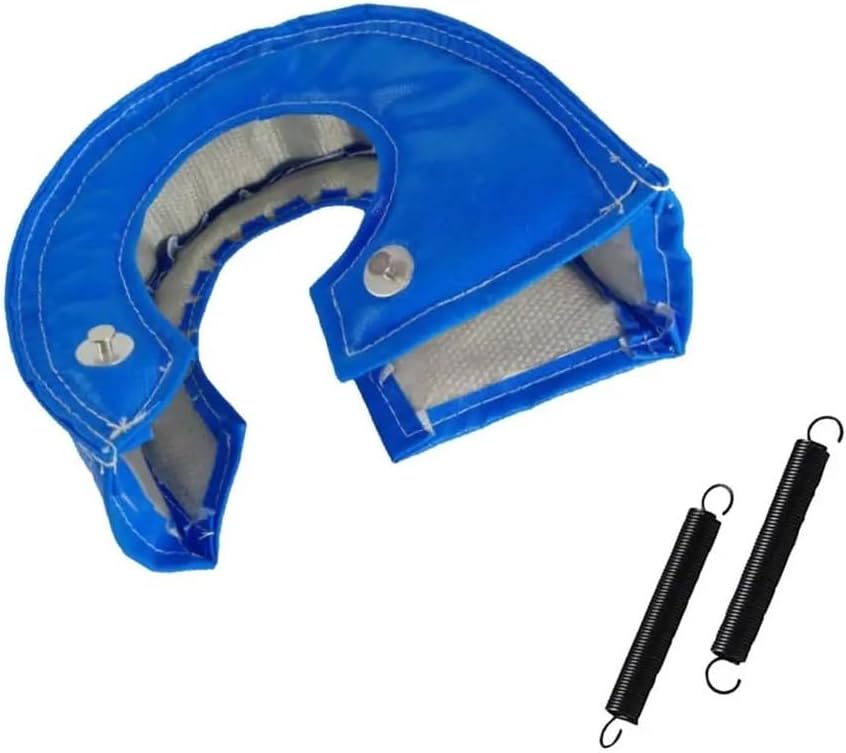 CAR T3 Cover For Thermal Heat Shield With Fastener Springs Turbo Chargers Part Turbocompresor(Blue)