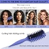 Curly Hair Brush Candybrush Curl Defining Brush for Detangling Shaping and Defining Curls for Women, Men, Wet & Dry Hair (Purple)