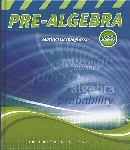 Pre-algebra 1567657192 Book Cover
