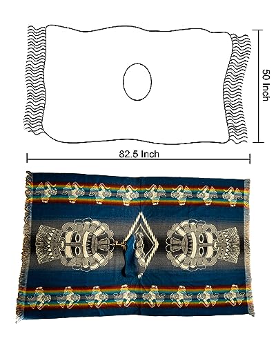 Adult Ponchos with Hood - Alpaca Wool Poncho Men - Mexican Ponchos for Men - Sand Cloud Poncho - Handcrafted and Artisanal3