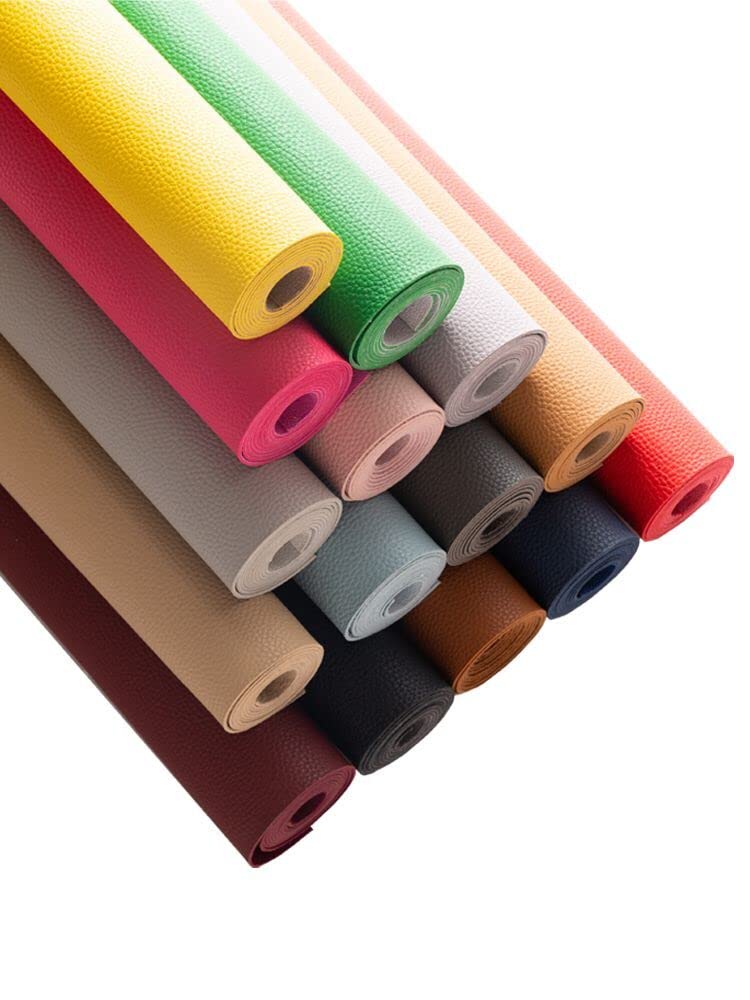 Hoja de tela de piel sintética de ante impermeable, tapicería de cuero sintético de 100 cm x 138 cm, para manualidades, costura, cojín de coche, decoración de silla, sofá, cabecero (tamaño: 1,38