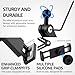 Urmust Tablet Wall Mount Holder for iPad, 360°Rotation Adjustable Tablet Stand Holder with Aluminum Extendable Arm, for iPad mini/Air/Pro/Galaxy Tab/Kindle, All 4.7-13