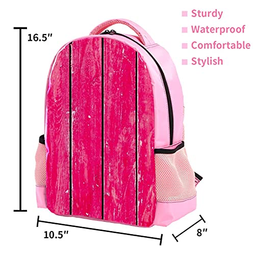 Sac à dos pour garçon motif rayures oignons rose idéal sorties - 3