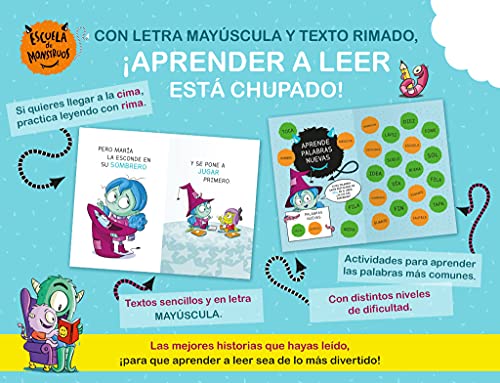 Miniatura 4 de Aprender A Leer En La Escuela De Monstruos 10 - Dame Helado O Me Deshago: En Letra Mayúscula Libros Para Niños A Partir De 5 Años