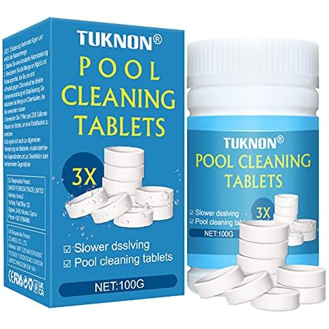 TUKNON Multifunction Chlorine Tablets for Pools Cover