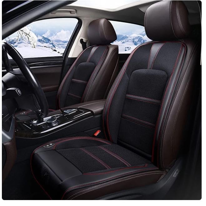 Image of 12V Ventilated Seat Cushion Cooling Car Seat Cushion with Comfortable Massager 8 Fans Adjustable 3 Cooling Levels for Summer Driving Perfect for Summer Road Car