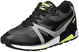  Diadora N9000 Bright Protection, Sandalias con Plataforma para Hombre, NERO/ORO CHIARO FLUO, EU 45 (10.5 UK)