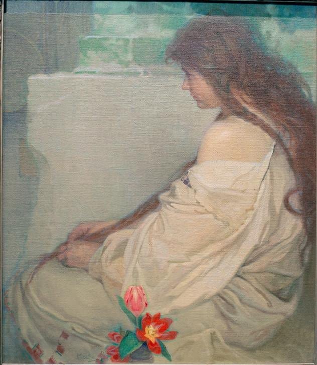 Affiches et gravures Mucha Salle des Cent pour une ambiance de salon chic