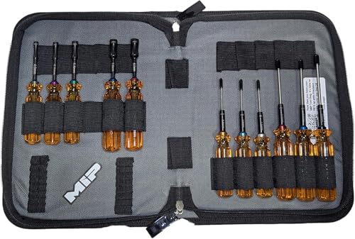 Image of MIP RC Tool Kit Metric Hex & Nut Driver Set for Traxxas, Arrma, Losi, Axial, Tamiya, Redcat, Kyosho, Team Associated, Tekno, XRay, HPI