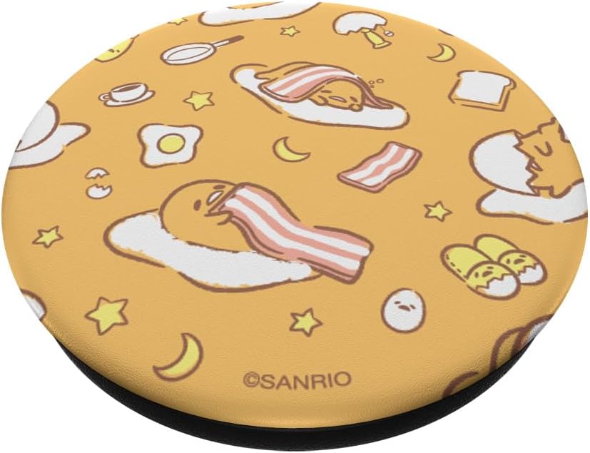Gudetama Bacon Blanket PopSockets Adhesive PopGrip - Image 2