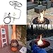12-inch Propane Gas Fire Pit Stainless Steel Burner Ring Installation Kit,（LP）