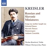 クライスラー:ロシア&スラヴ小曲集