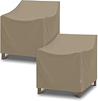 Vista 10 de SunPatio Fundas Impermeables para Sillas de Comedor de Exterior, Fundas de Servicio Pesado para Sillas de Patio para Muebles de Exterior, Fundas