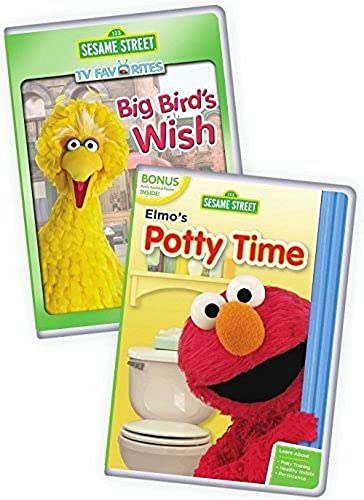 Sesame Street: Elmo's Potty Time / Big Bird's Wish [DVD]